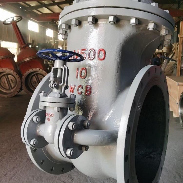 带旁通的电动闸阀z941h-16c  DN800(怎么装置)