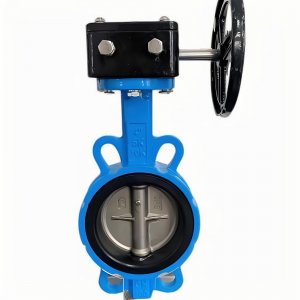 衬胶蝶阀D71J-10C DN65耐侵蚀抗磨损